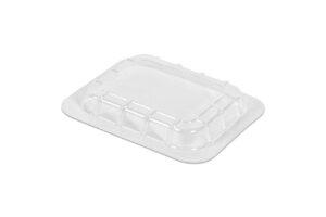 1 lb Oblong Dome Lid Heavy Duty